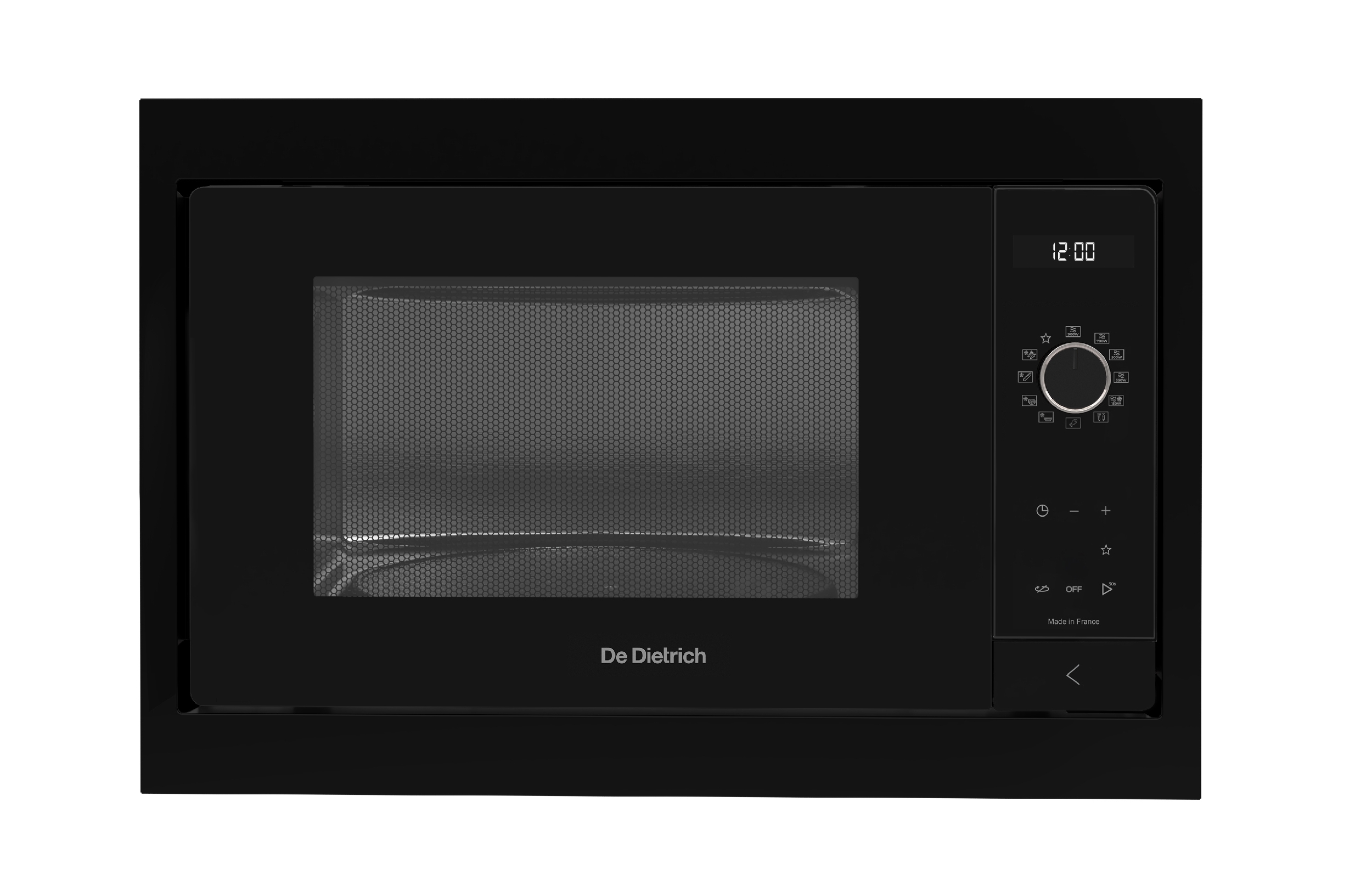 Stellar steel barevné provedení mikrovlnné trouby De Dietrich DME4310X